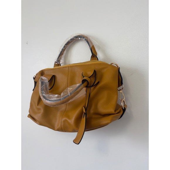 Lady Boston Bag – Large Purse – Mustard Yellow - Picture 3 of 6